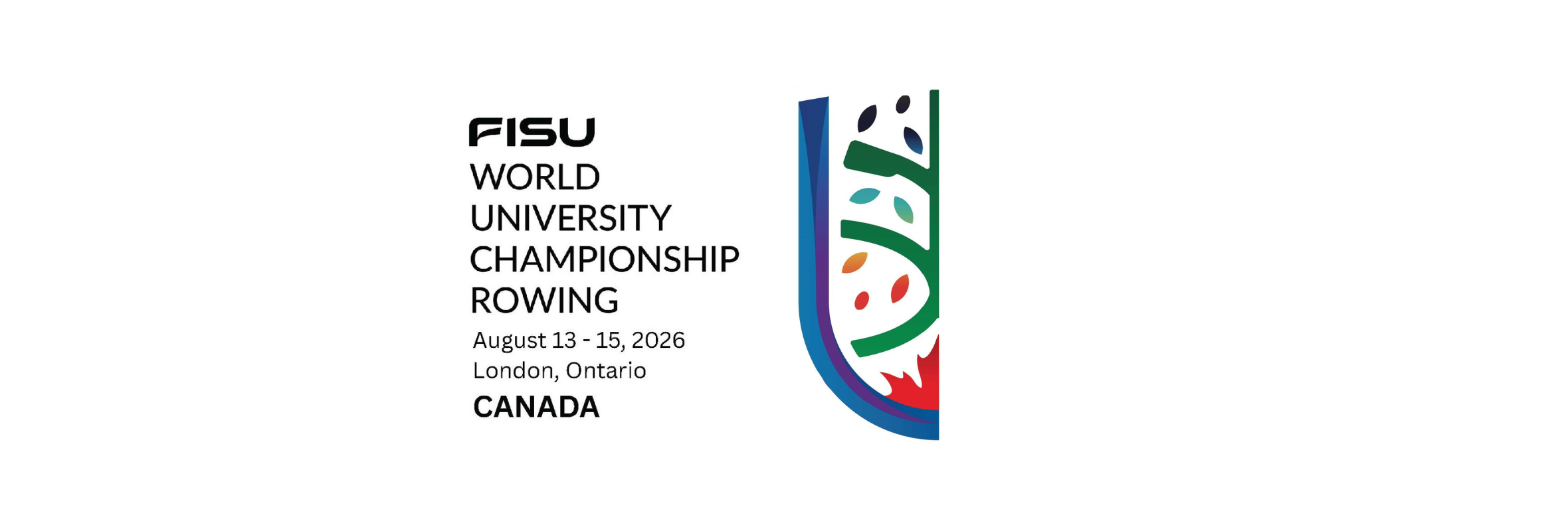 FISU Championship Rowing 2026 Logo