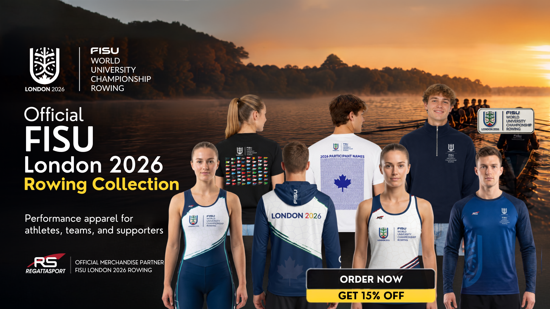 FISU Rowing 2026 Merchandise
