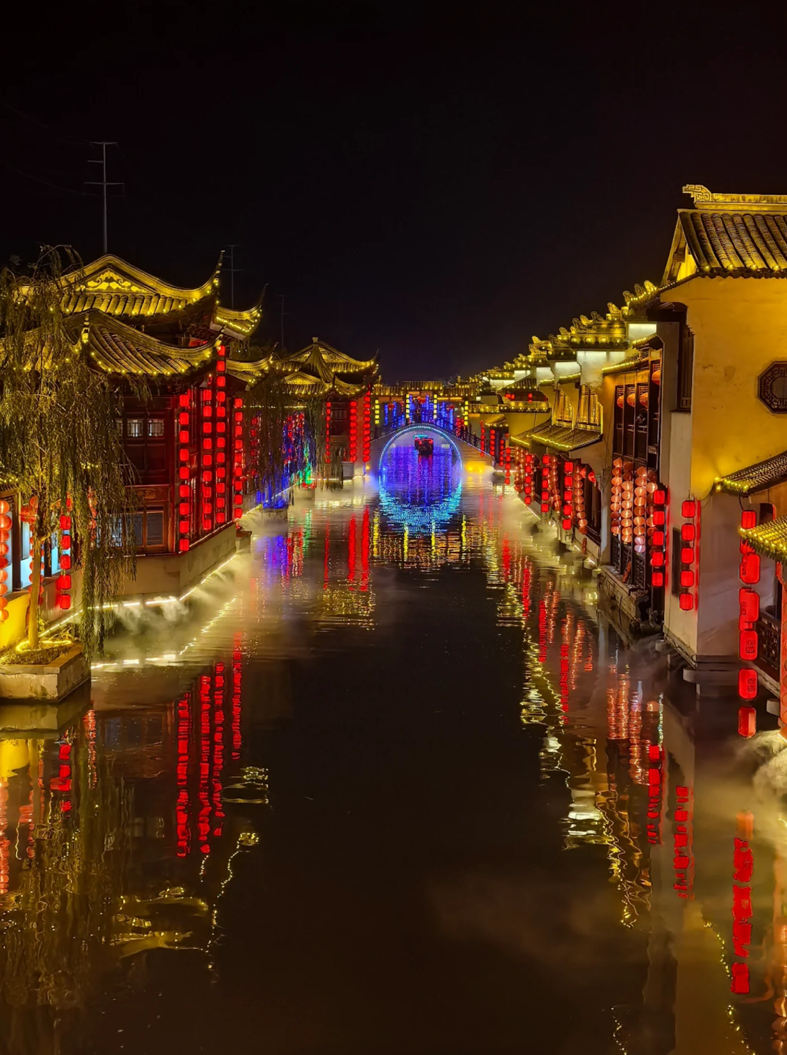 运河夜景