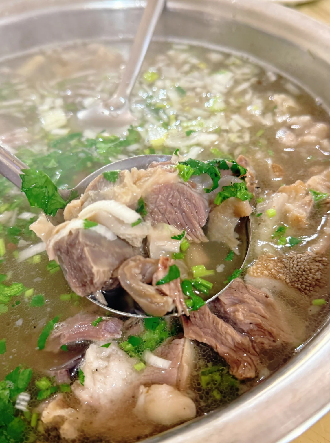 Slow‑simmered Clear‑broth Mutton