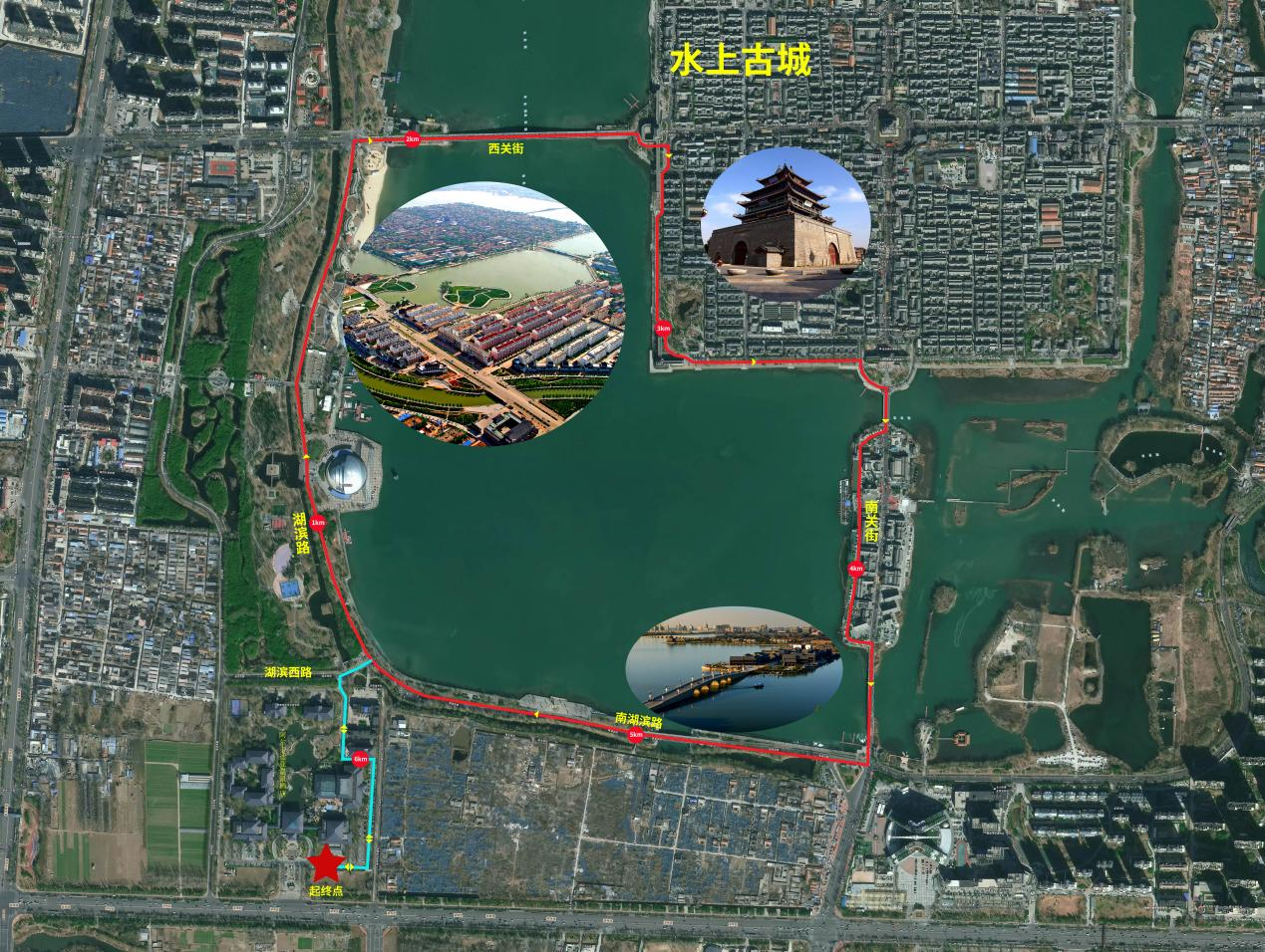 Night Run Route